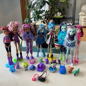 Large Monster High Doll Lot